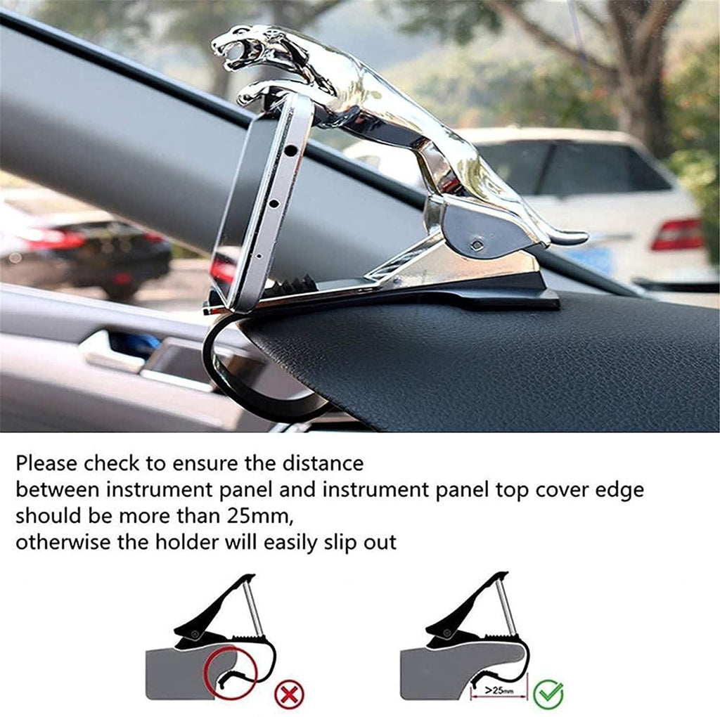 Jaguar Dashboard Phone Holder for Car ,Very premium quality .
