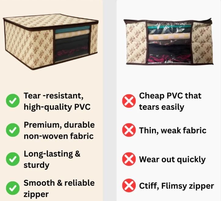 High Quality Printed Saree Cover